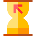 time,clock,waiting,wait,up arrow,sand clock